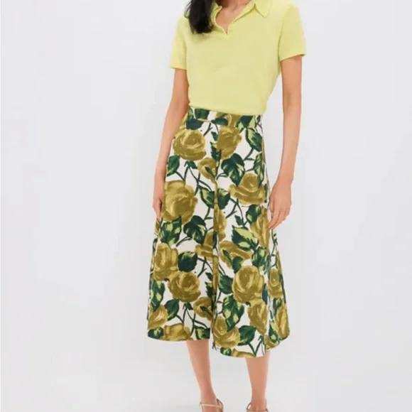 NWT Tuckernuck Giverny Gardens Andrea Circle Skirt SZ S - Picture 3 of 5